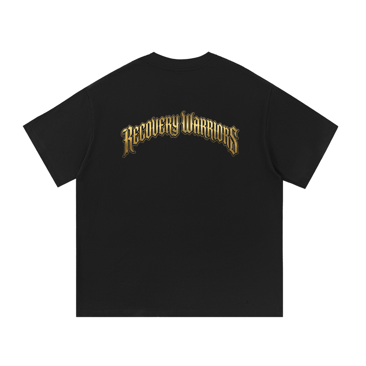 Sober AF Gothic Oversized Tee – Sobriety & Recovery Shirt