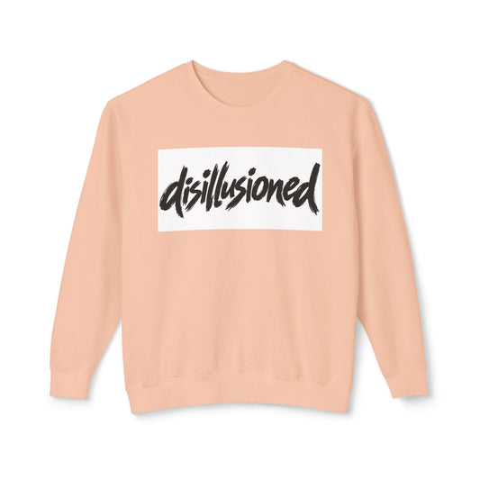 Disillusioned Crewneck Sweatshirt — Casual Graphic Pullover