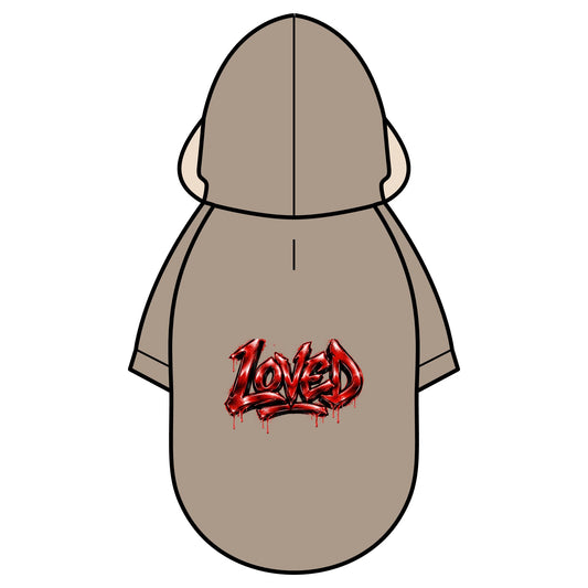 Loved Graphic Pet Parka Jacket