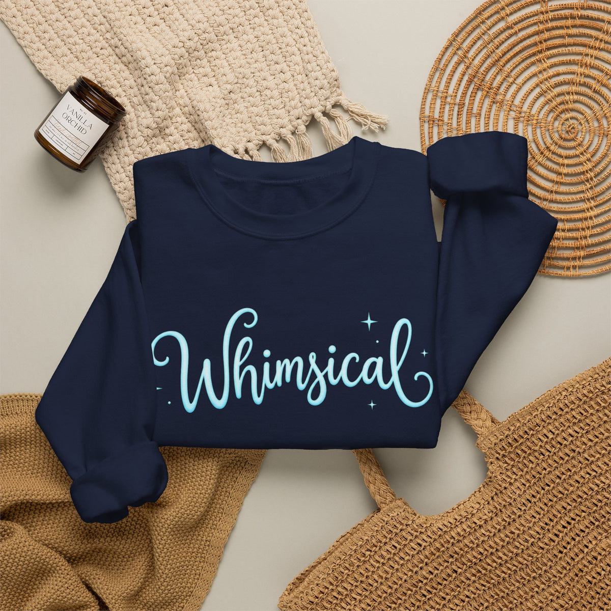Whimsical Script Sweatshirt