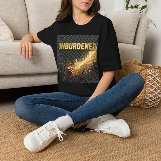 Unburdened Feather Graphic T-Shirt