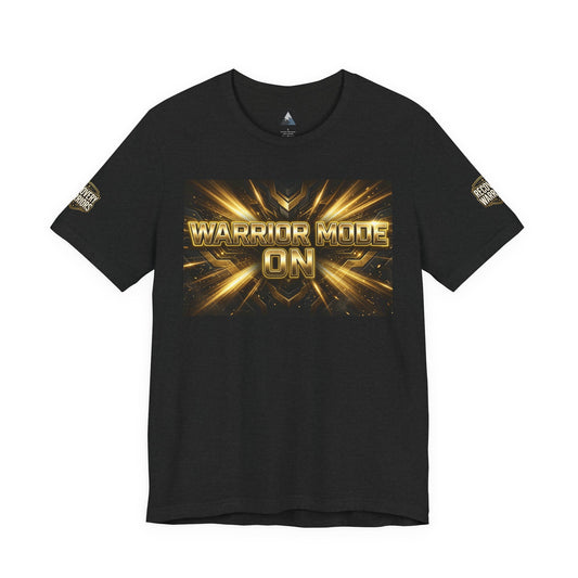 Warrior Mode On T-Shirt – Motivational Recovery Tee