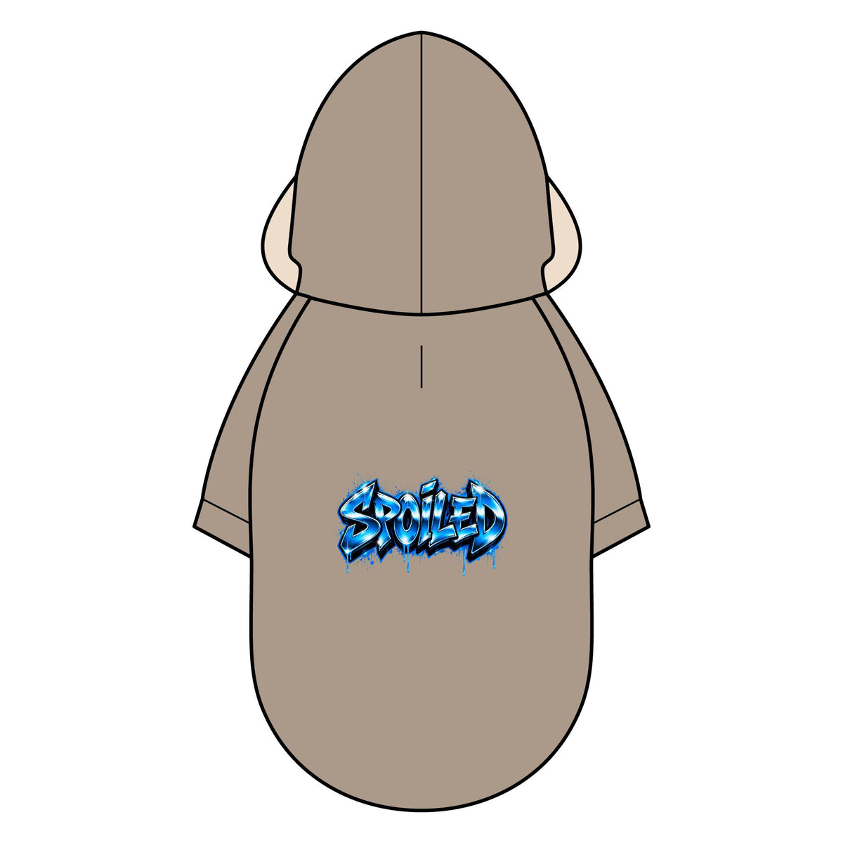 Spoiled Graphic Pet Parka Jacket