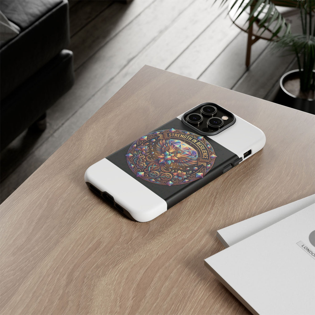 Phone Case — Strength in Resilience Phoenix Design