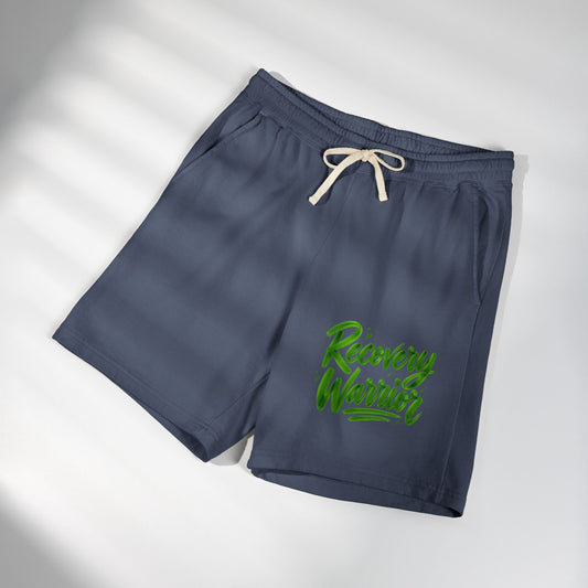 Recovery Warrior Fleece Sweat Shorts — Lightweight Comfort Lounge Shorts