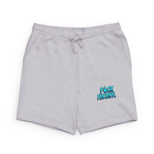 F*ck Fentanyl — Anti-Fentanyl Neon Logo Graphic Sweatshorts