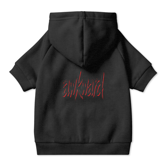 awkward Pet Hoodie with Collar Hole