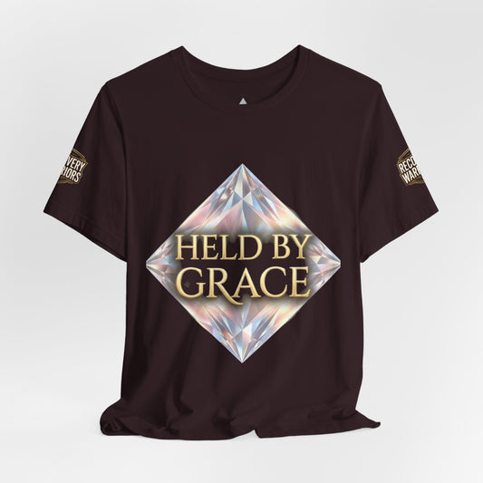 Held By Grace T‑Shirt — Inspirational Christian Faith Graphic Tee