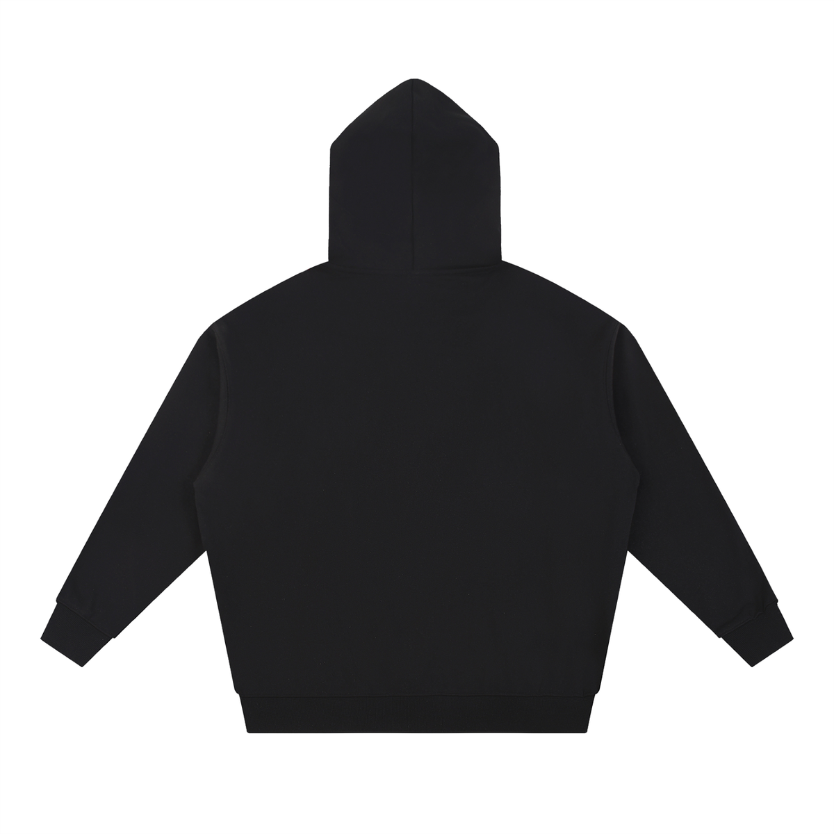 Fractured Cracked Lettering Heavyweight Hoodie