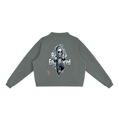 HUMAN Fleece Mock-Neck Sweatshirt