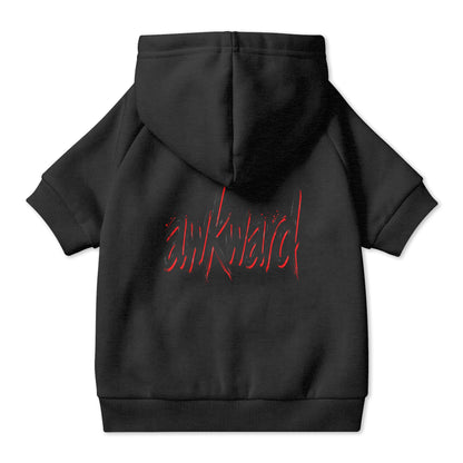 awkward Pet Hoodie with Collar Hole