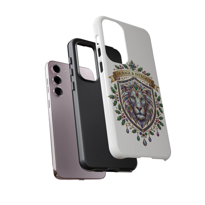 Courage & Integrity Lion Phone Case