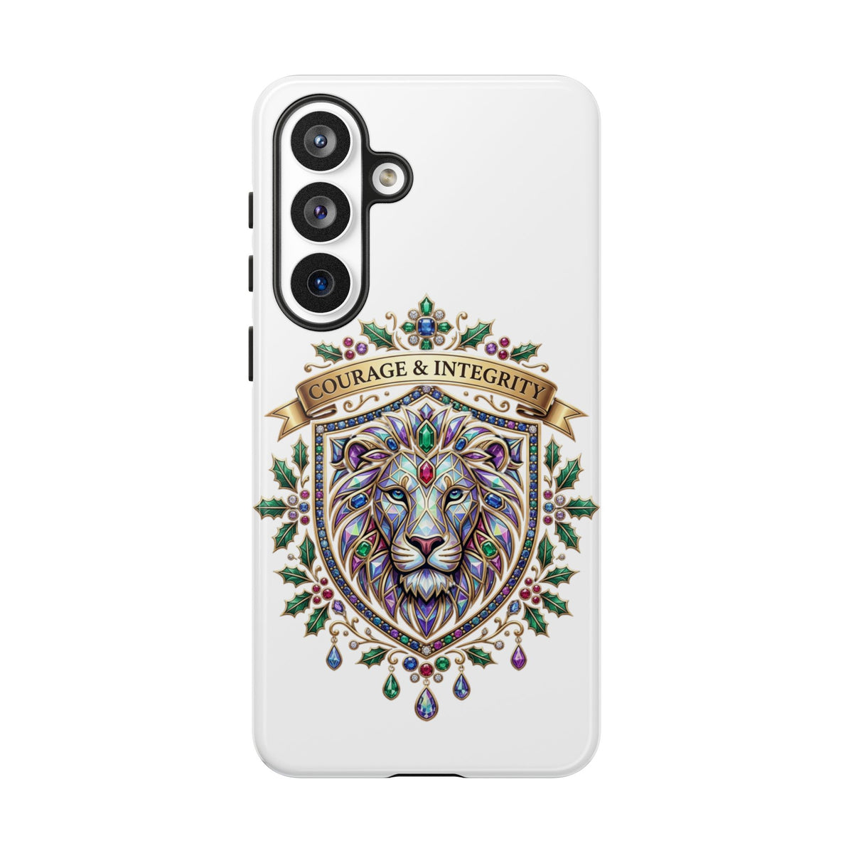 Courage & Integrity Lion Phone Case