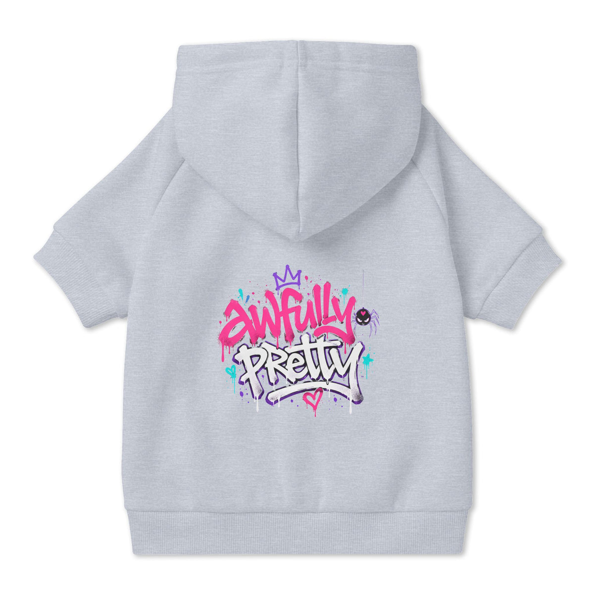 Awfully Pretty Graffiti Pet Hoodie