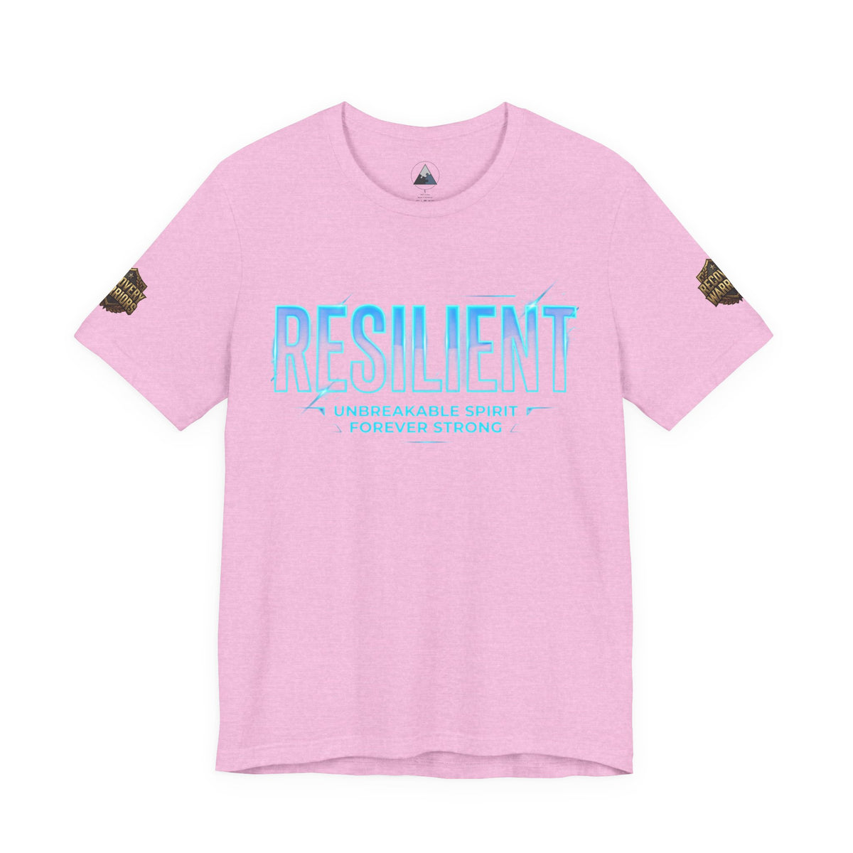 Resilient Recovery Warriors T-Shirt — "Resilient" Motivational Tee
