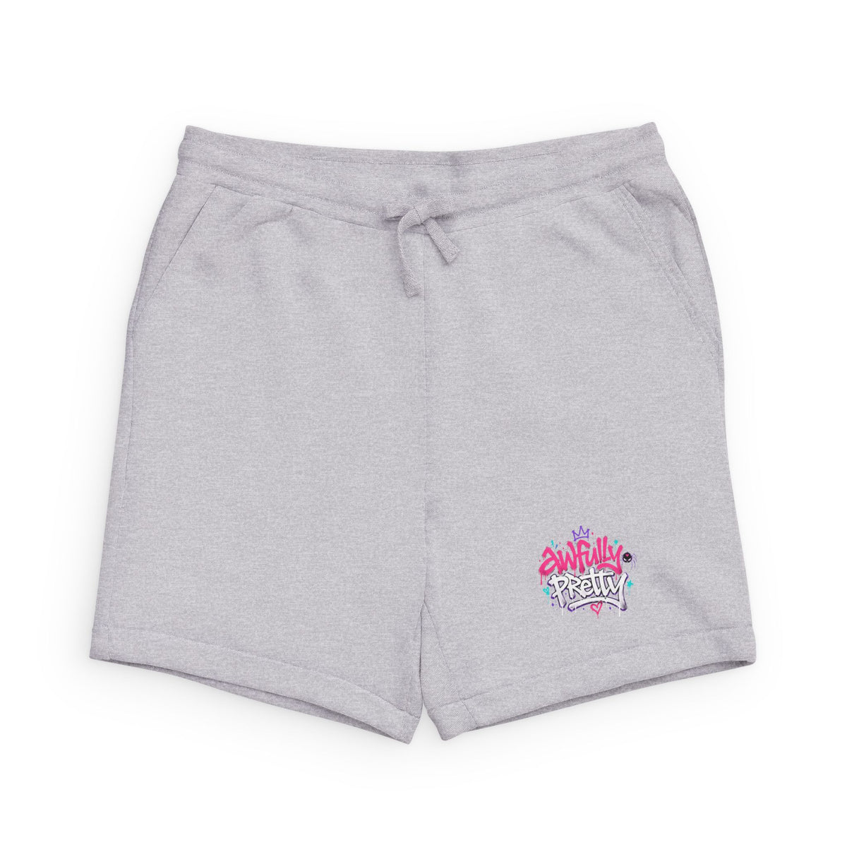 “Awfully Pretty” Graphic Sweatshorts