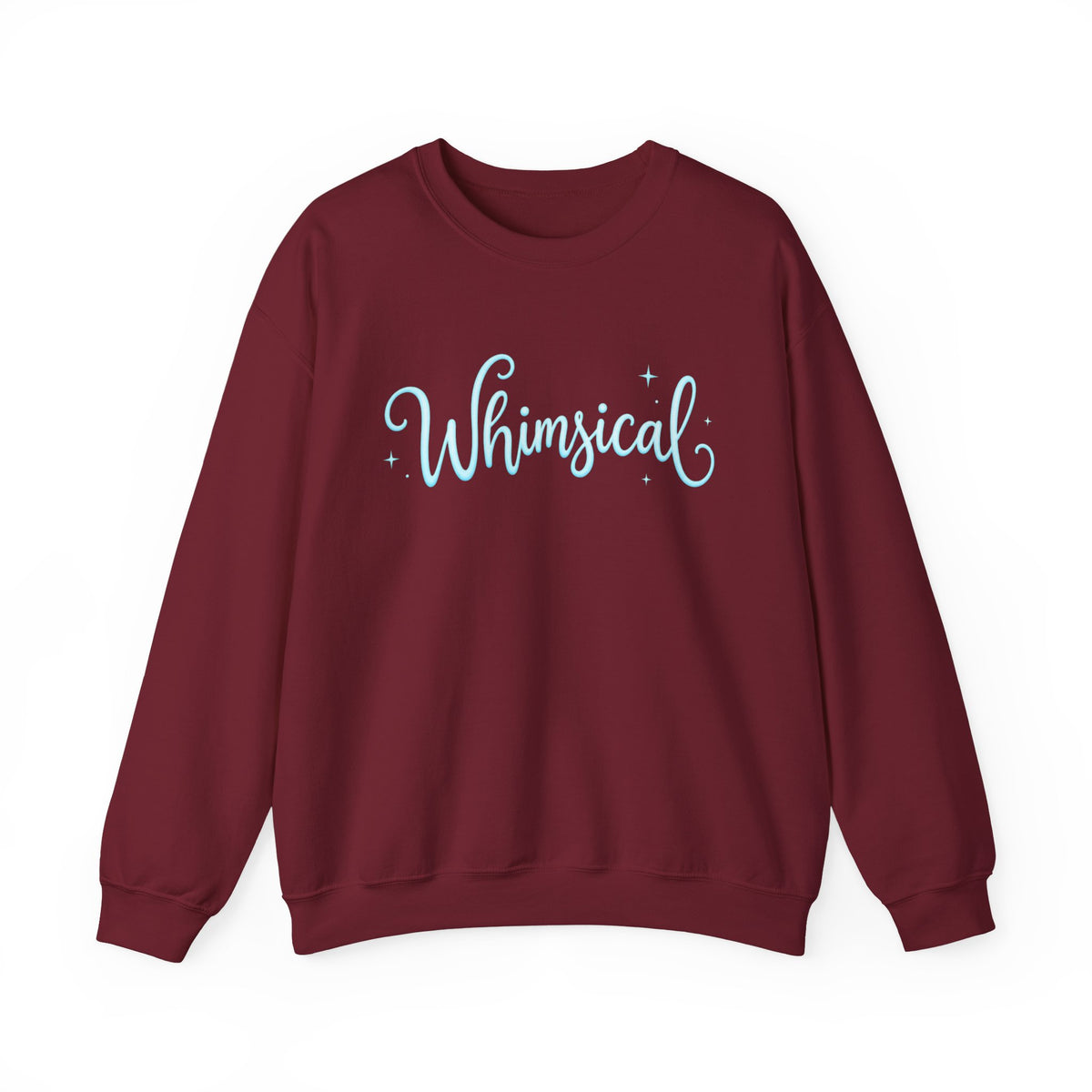 Whimsical Script Crewneck Sweatshirt