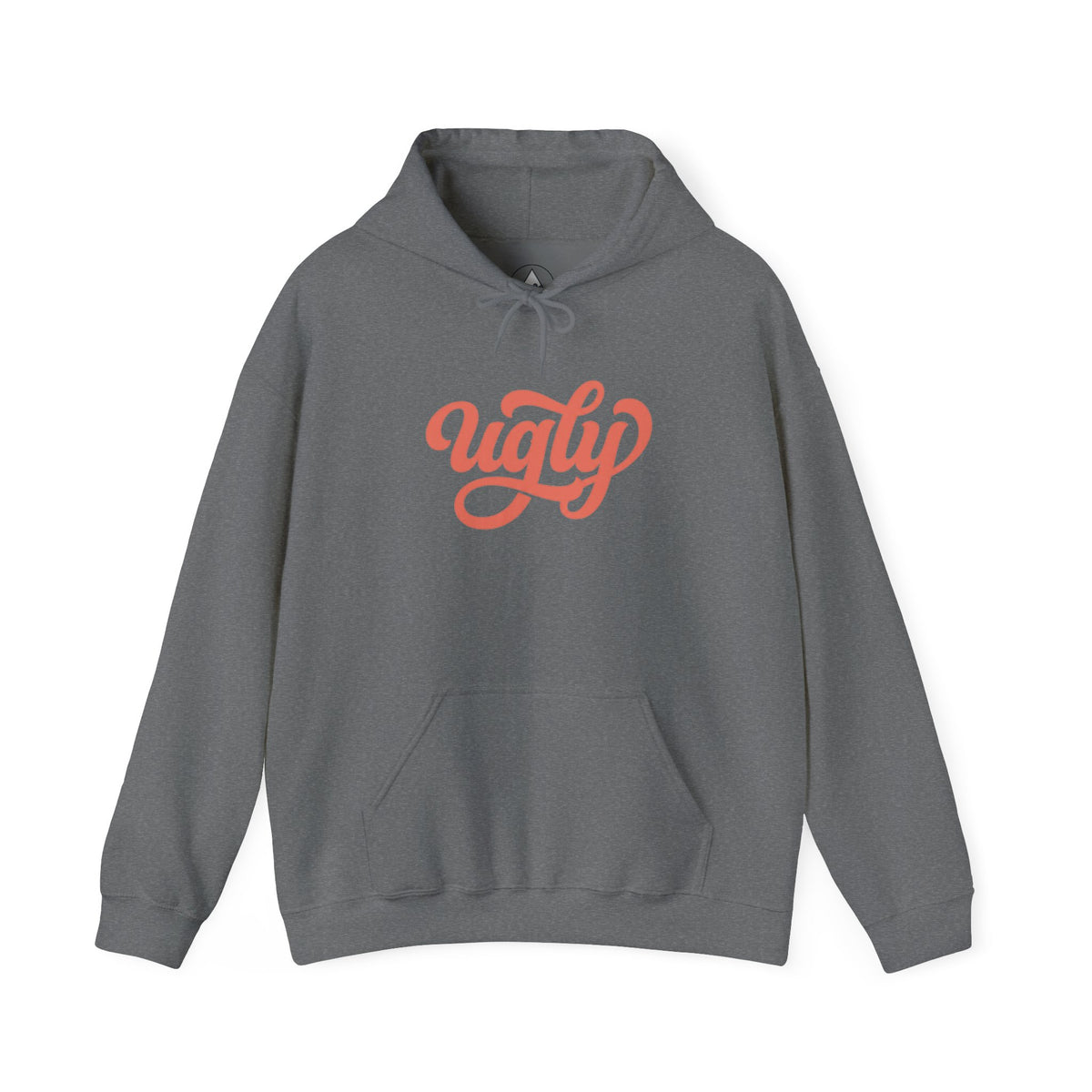 Hoodie — 'Ugly' Script Front & 'Recovery Warriors' Back Pullover