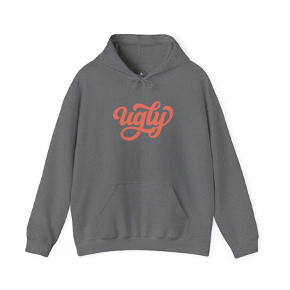 Hoodie — 'Ugly' Script Front & 'Recovery Warriors' Back Pullover