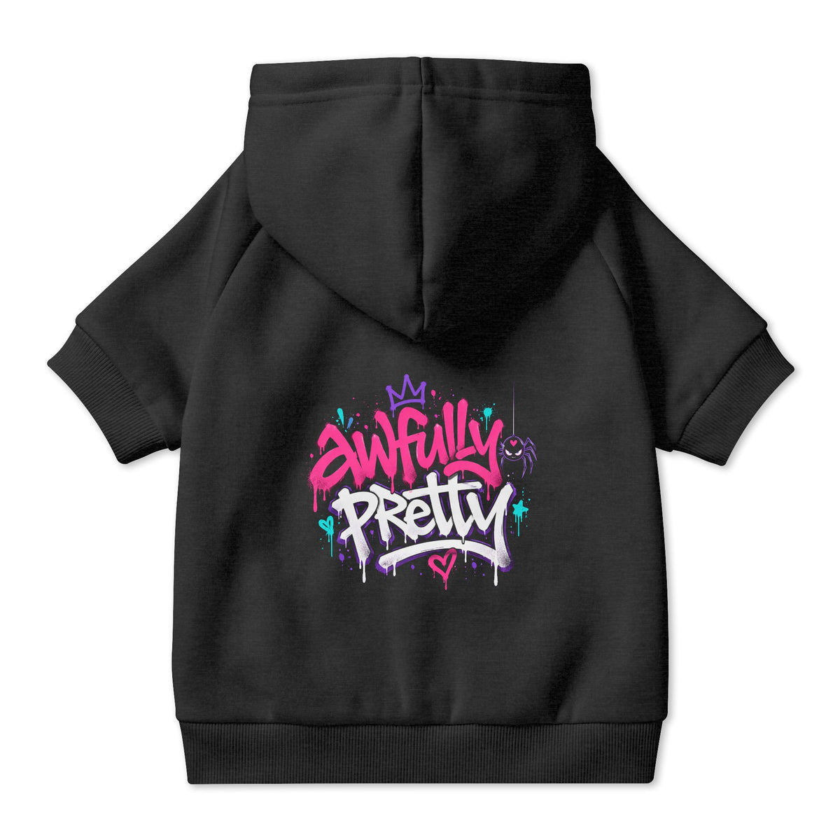 Awfully Pretty Graffiti Pet Hoodie
