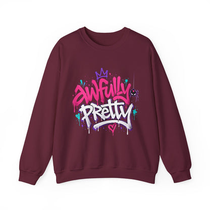 Awfully Pretty Graffiti Sweatshirt