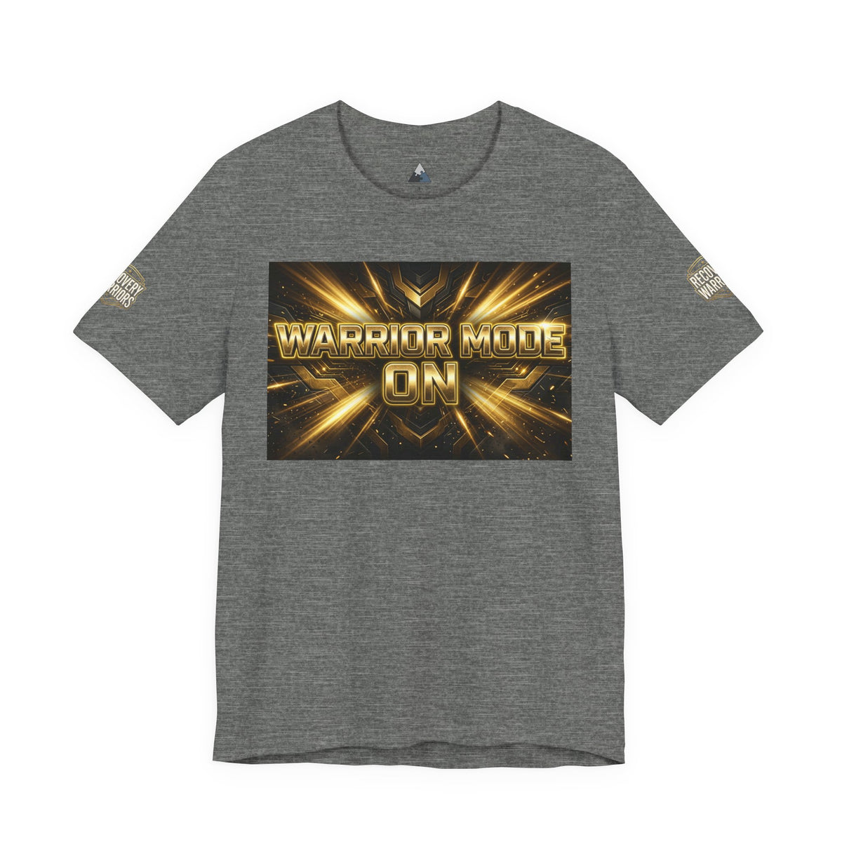 Warrior Mode On T-Shirt – Motivational Recovery Tee