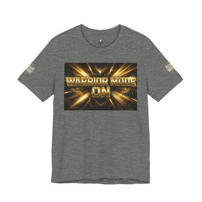 Warrior Mode On T-Shirt – Motivational Recovery Tee