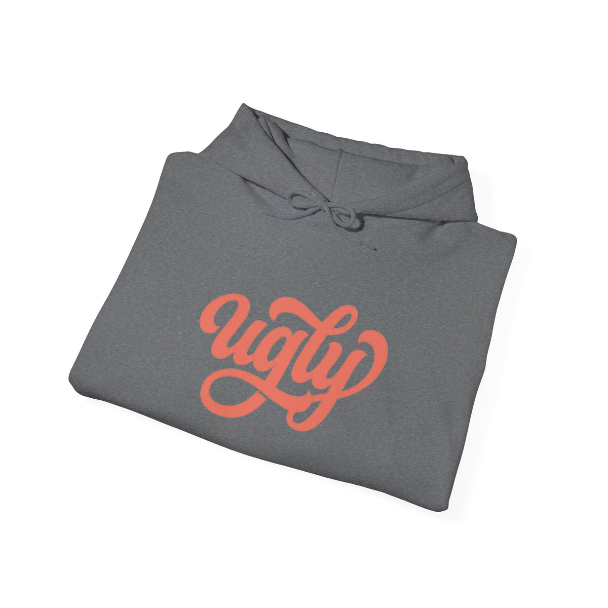 Hoodie — 'Ugly' Script Front & 'Recovery Warriors' Back Pullover
