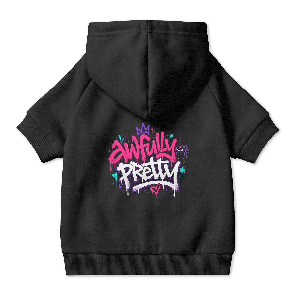 Awfully Pretty Graffiti Pet Hoodie