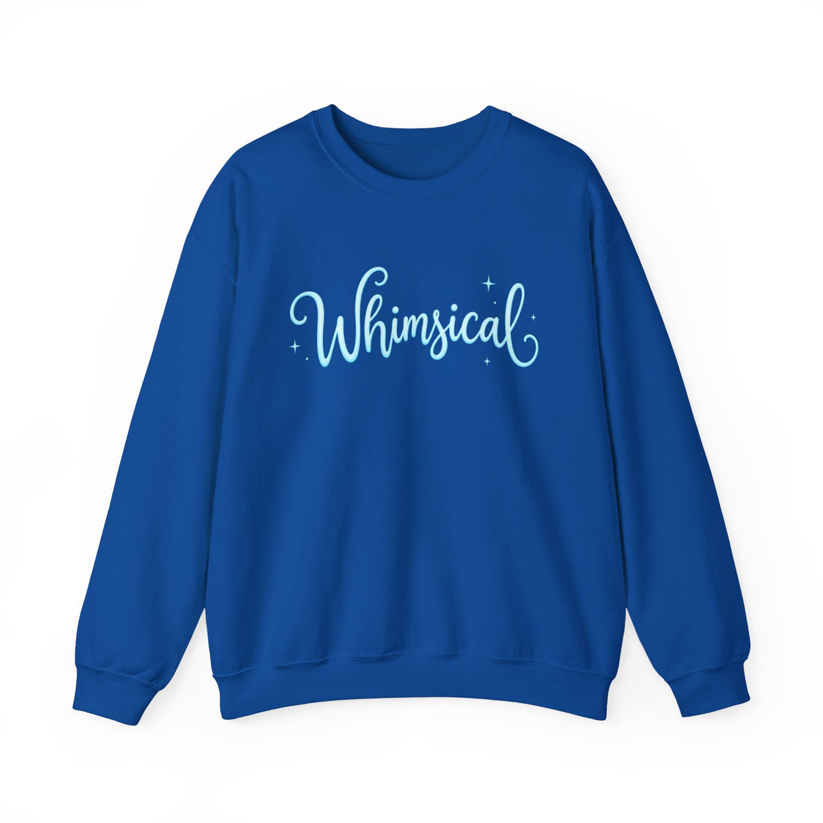 Whimsical Script Crewneck Sweatshirt