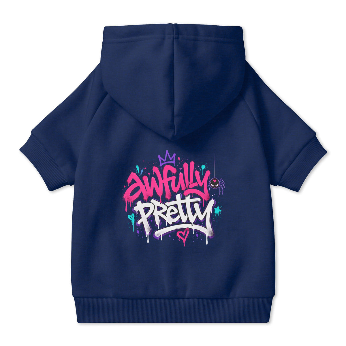 Awfully Pretty Graffiti Pet Hoodie