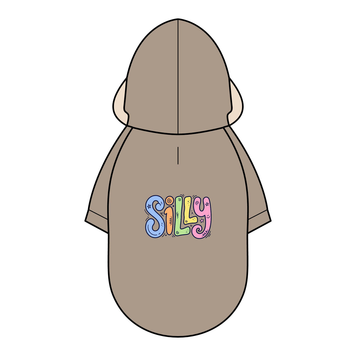 Silly Pet Parka Jacket — Padded Winter Dog Coat