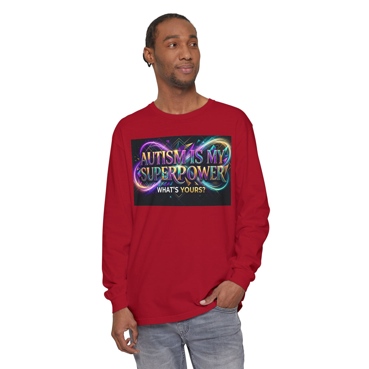 Autism Is My Superpower Long Sleeve Tee