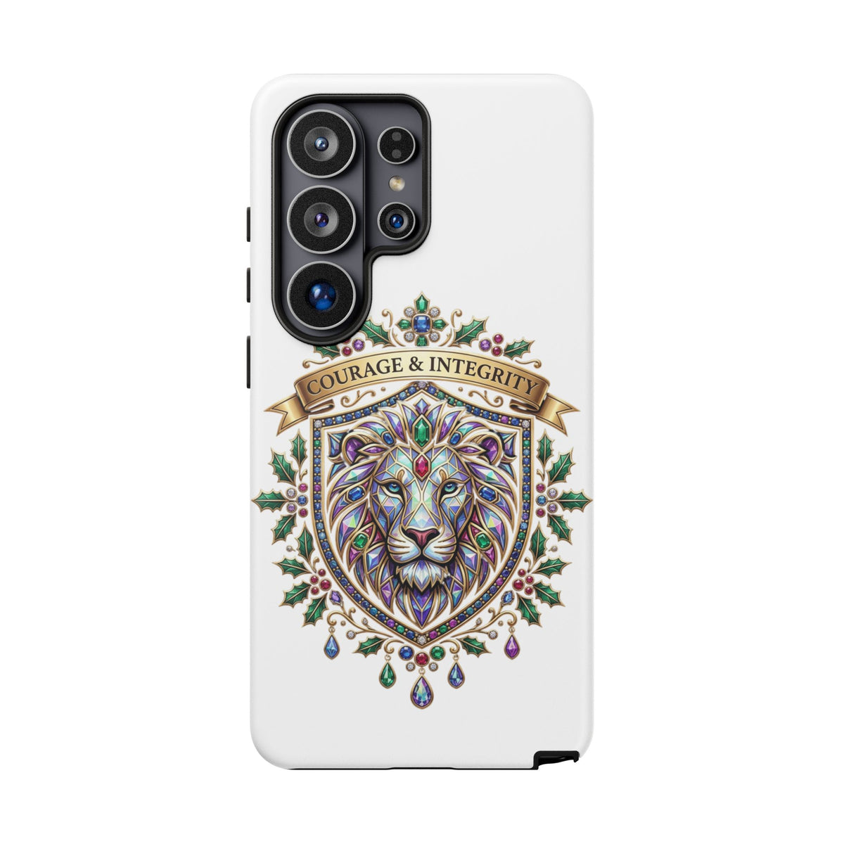Courage & Integrity Lion Phone Case