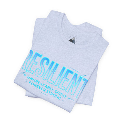 Resilient Recovery Warriors T-Shirt — "Resilient" Motivational Tee