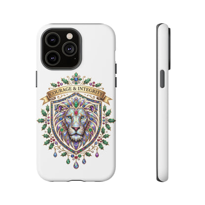 Courage & Integrity Lion Phone Case