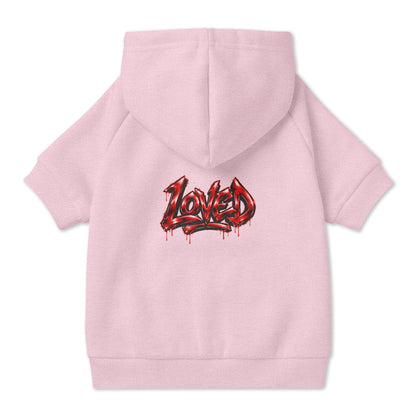 Loved Gothic Pet Hoodie