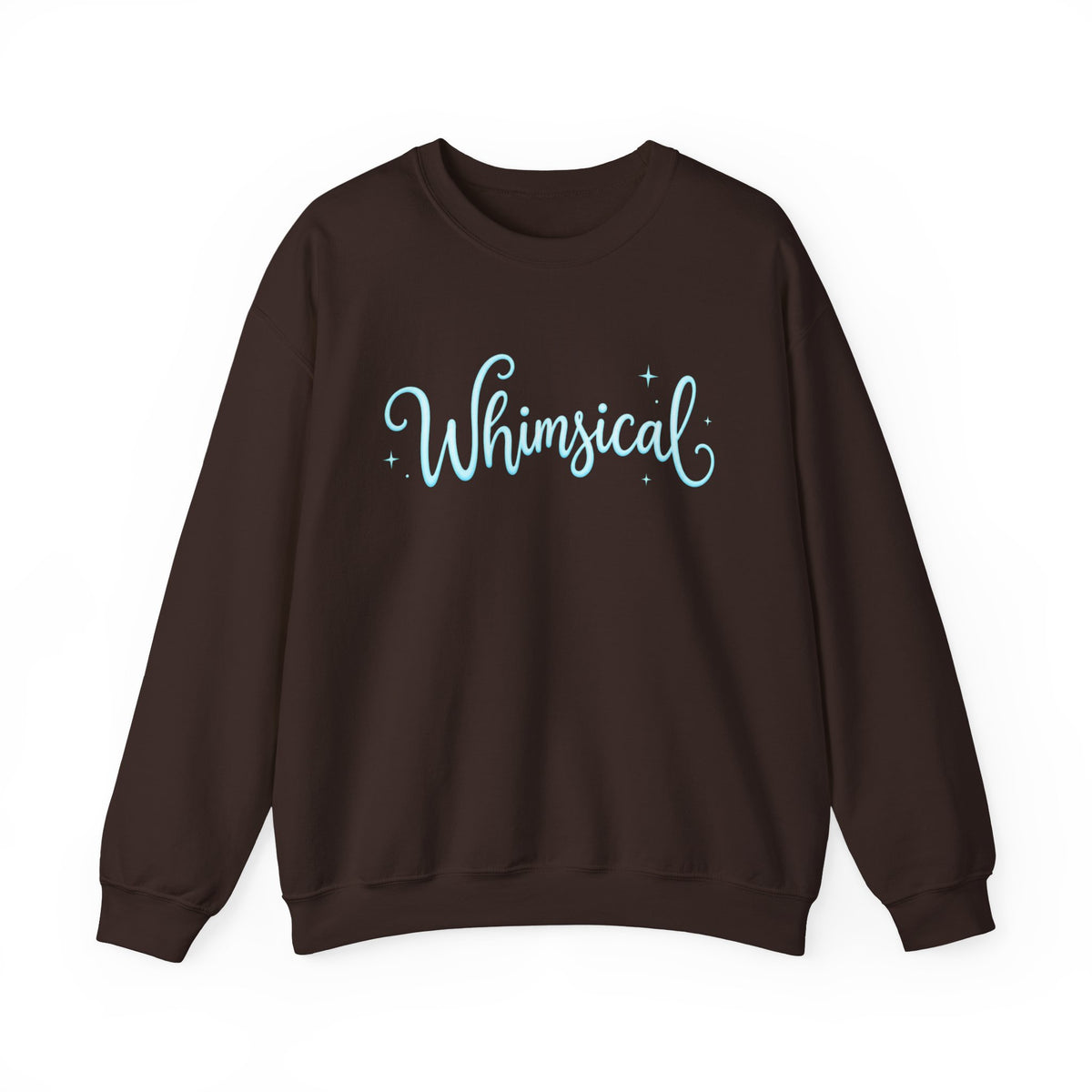 Whimsical Script Crewneck Sweatshirt