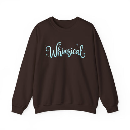 Whimsical Script Crewneck Sweatshirt