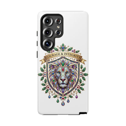 Courage & Integrity Lion Phone Case