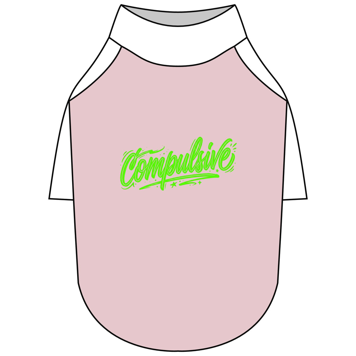 Compulsive Pet Raglan T-Shirt
