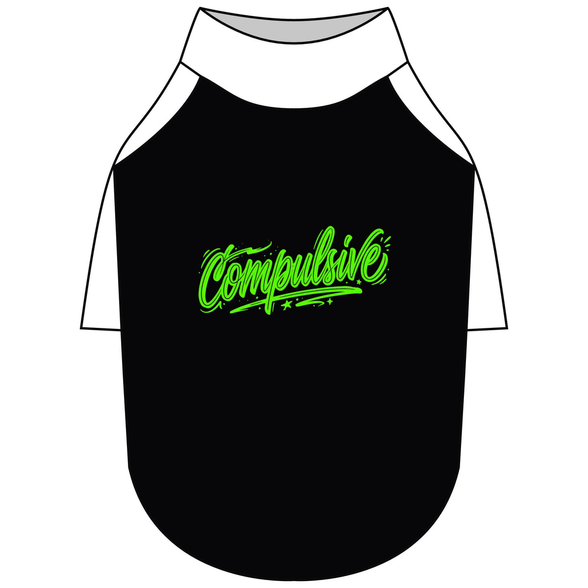 Compulsive Pet Raglan T-Shirt