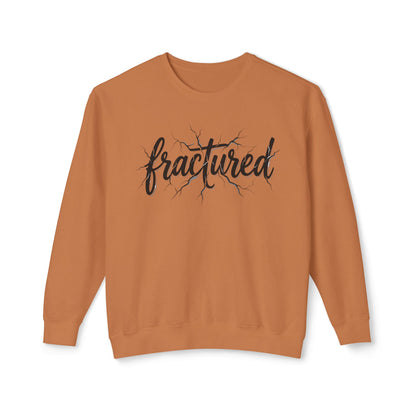 Fractured Script Crewneck Sweatshirt