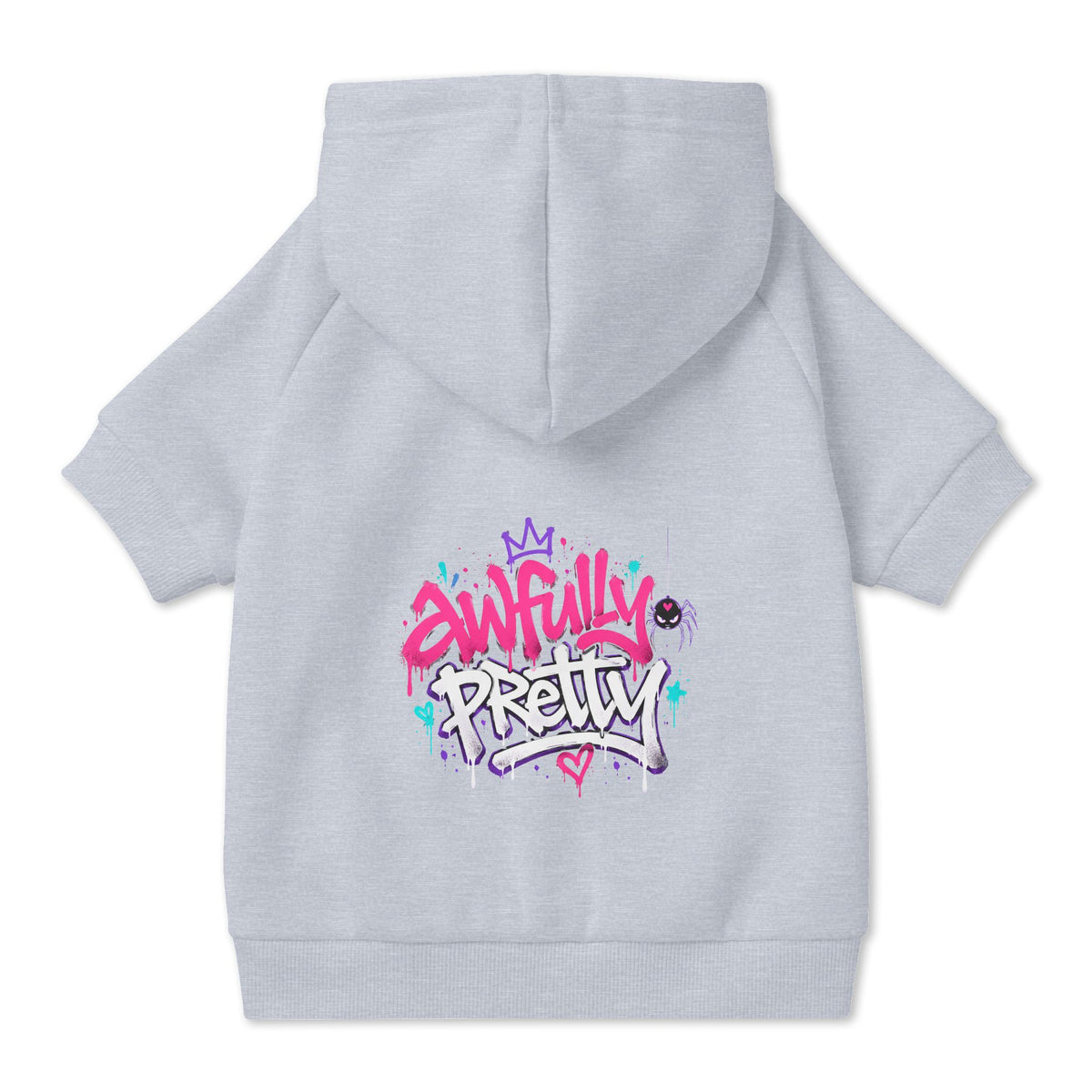 Awfully Pretty Graffiti Pet Hoodie