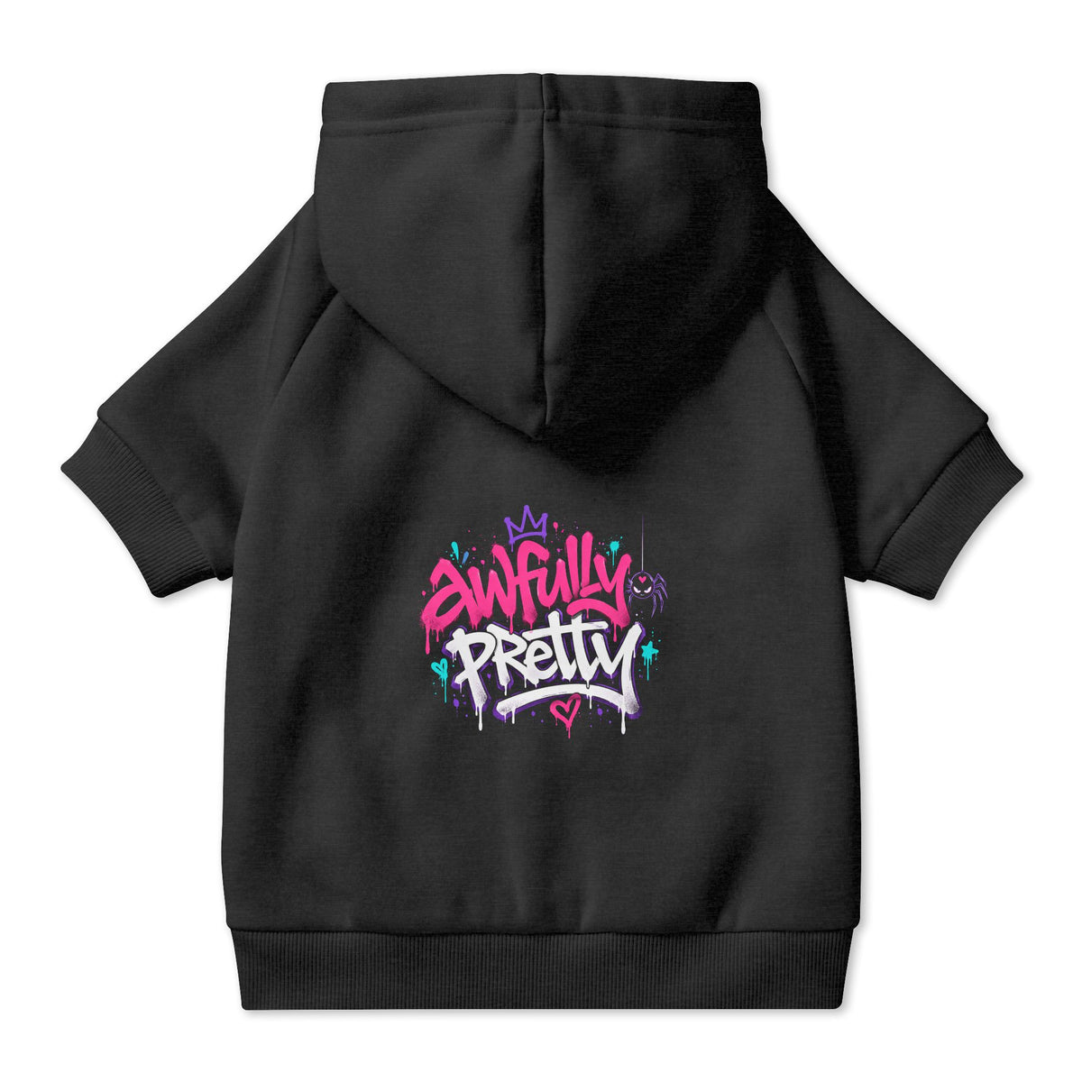 Awfully Pretty Graffiti Pet Hoodie
