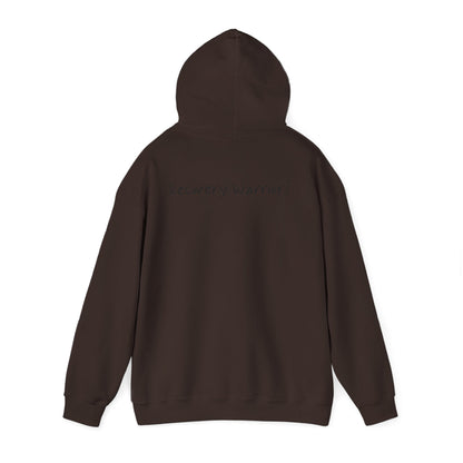 Hoodie — 'Ugly' Script Front & 'Recovery Warriors' Back Pullover