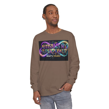 Autism Is My Superpower Long Sleeve Tee
