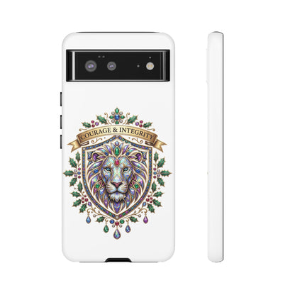 Courage & Integrity Lion Phone Case