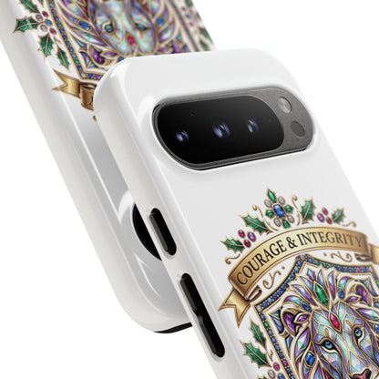 Courage & Integrity Lion Phone Case