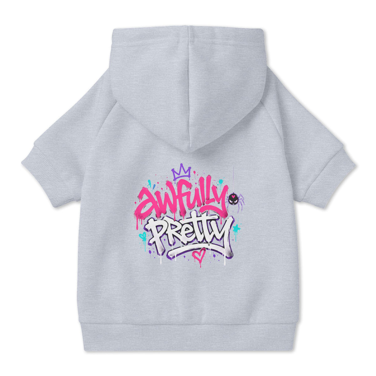 Awfully Pretty Graffiti Pet Hoodie